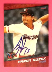 2024 Choice, Wichita Wind Surge - AARON ROZEK - autographed - Picture 1 of 1