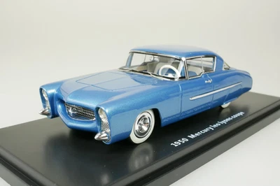 1/43 Esval 1950 Mercury Leo Lyons Coupe Metallic Blue - Image 1 of 4