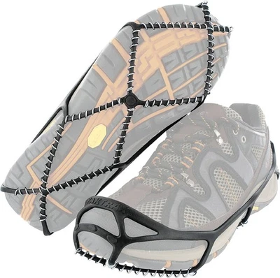 Yaktrax 1 Pair Winter Traction Hiking Walking Cleats for Snow Ice Rock US - L - Image 1 of 4