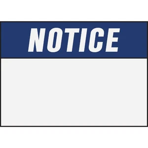Hy-Ko Notice Sign 5800 Hy-Ko 5800 029069203894 Polyethylene - Picture 1 of 1