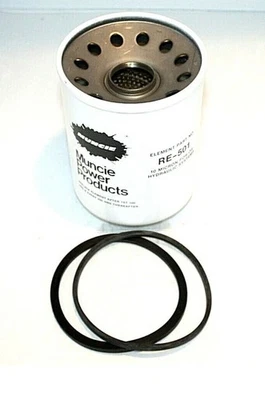 Elemento de filtro Muncie, peça # RE-501, FABRICANTE DE EQUIPAMENTO ORIGINAL  - Imagem 1 de 2