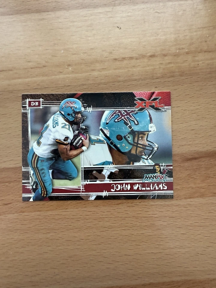 2001 Topps XFL - John Williams #35 - Image 1 of 2