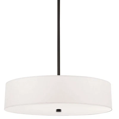 Colgante Dainolite 571-204P Everly 4 luces 20"W - Blanco Foto 1 de 4