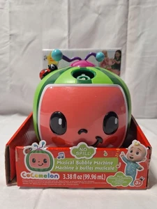 CoComelon NO Sversamento Macchina per Bolle Musicale Flussi di Bolle Soffiaggio Non Tossico - Foto 1 di 4
