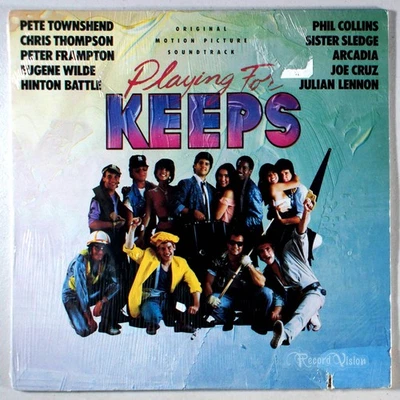 Playing For Keeps (1986) [SEALED] Vinyl LP • Soundtrack, Phil Collins - Image 1 of 2