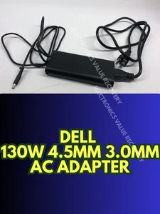 Lot of 2 Dell DL 130W 4.5mm 3.0mm AC Adapter BULK DEALS - Picture 1 of 5