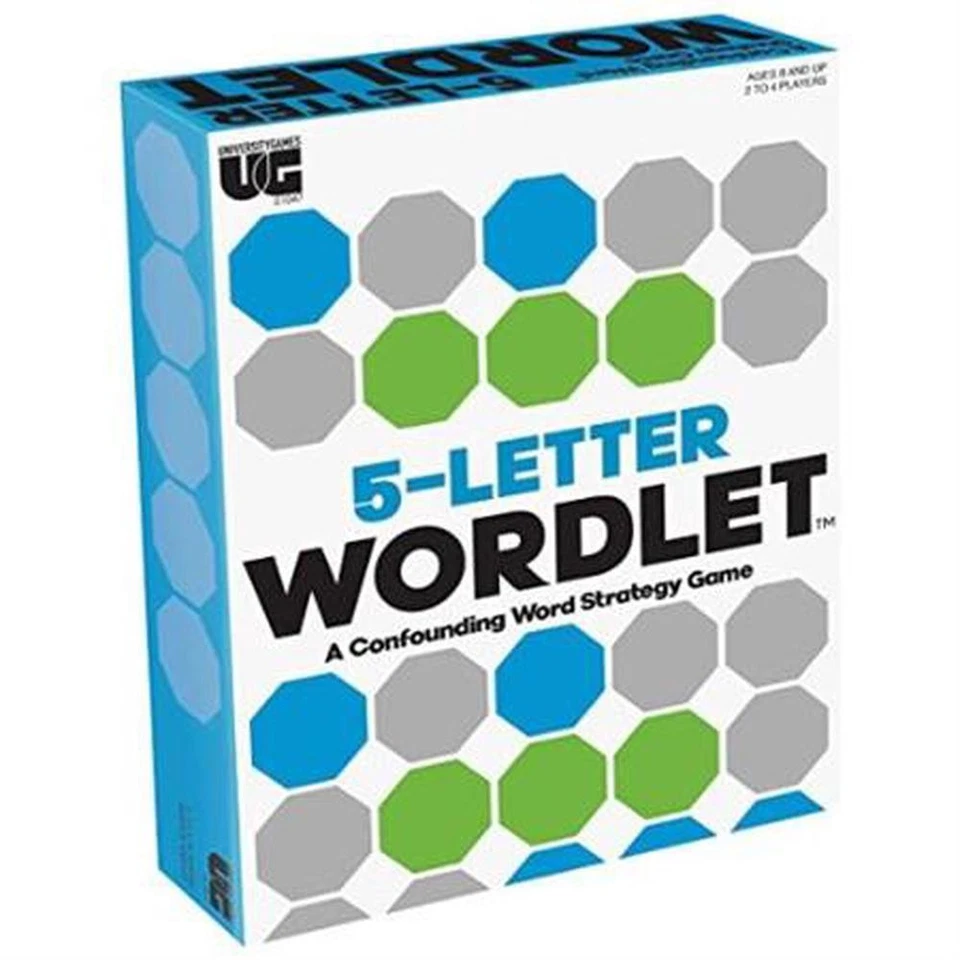 5-Letter Wordlet Strategy Game - University Games - Image 1 of 1