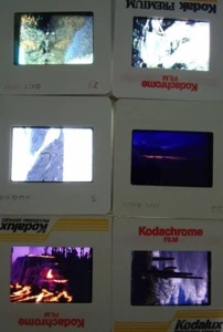 Lot 6 Original Vintage 35mm Kodak Photo Color Slides Nature Transparency - Picture 1 of 7