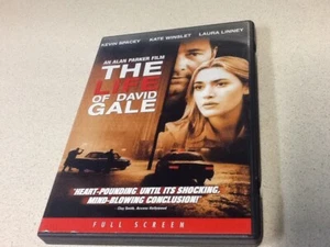 The Life of David Gale DVD (Full Screen Edition) VG Kevin Spacey Kate Winslet - Picture 1 of 4