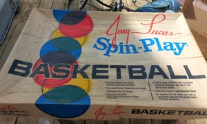 Vintage Jerry Lucas Spin-play Basketball Game W/ Scoreboard Complete 1964 RARE - Picture 1 of 16