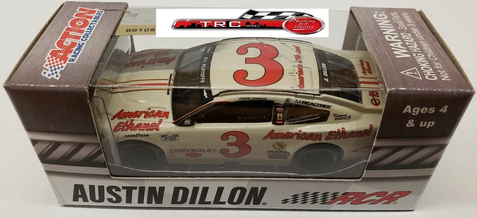 Austin Dillon 2020 Lionel #3 American Ethanol DARLINGTON Chevy Camaro ZL1 1/64  - Image 1 of 1