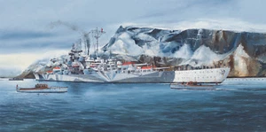 Trumpeter 1/350 05359 TIRPITZ NAVE DA BATTAGLIA TEDESCA - Foto 1 di 13