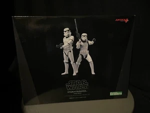 ArtFX Kotobukiya Star Wars Stormtroopers Two Pack Model Kit (one Hand Broke) - Picture 1 of 7