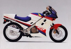 HONDA VFR750 F RC24 1988-1989 KIT DE FRENO TRENZADO TRASERO ACERO INOXIDABLE HRC VFR - Imagen 1 de 6