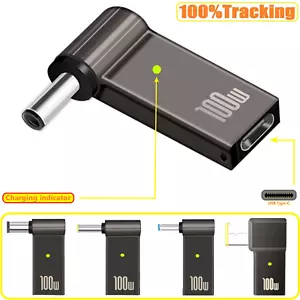 USB Type C indicator Charger Adapter Power Supply charging Converter For laptop - Picture 1 of 24
