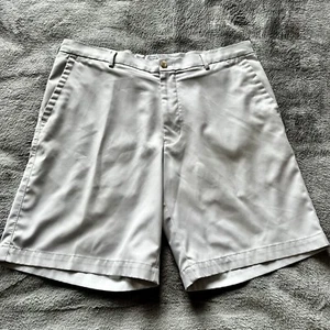 Peter Millar Wicking pantaloncino golf uomo taglia 36 beige panna bianco - Foto 1 di 12