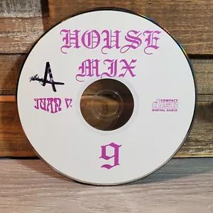 House Mix 9 CD Mixed By Juan V 90s House Los Angeles Nightclub Rare Disc Only - Picture 1 of 3