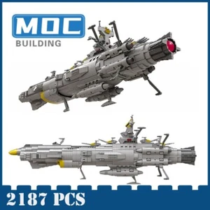 Space Battleship Andromeda Model Building Blocks Set Military MOC Bricks Toys - Picture 1 of 10