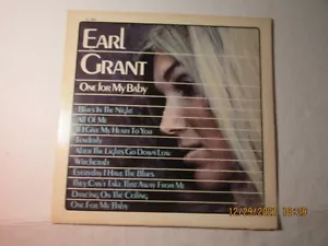 Earl Grant "One For My Baby" Vocalion VL 73893, Vinyl LP, Stereo, 1970, EXC - Picture 1 of 5