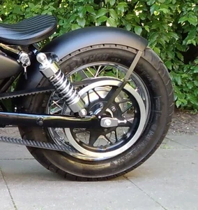 2mm Stalowy Bobber Cafe Racer Custom Błotnik Błotnik Suzuki LS 650 Savage - Zdjęcie 1 z 5
