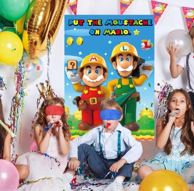 Decoración de Cumpleaños de Super Mario Bros✔️ Ideas originales. Envío en  24h. . ✓. Artículos de decoración para  Fiestas.