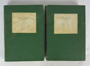 National Geographic Magazine Partial Year Set – 1933 Bound Volumes (2 Books) - Picture 1 of 5