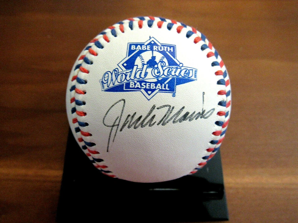 JACK MORRIS HOF TIGER TWINS BLUE JAYS SIGNED AUTO BABE RUTH WS BASEBALL JSA GEM - Image 1 of 3