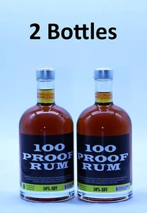 Rum 100 proof. 50%ABV, Craft Rum, Australian Rum. 2 bottles - Picture 1 of 1
