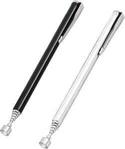 2Pcs Magnetic Telescoping Pick up Tool for Small Metal Tools with Pocket Clip 3 - Picture 1 of 7