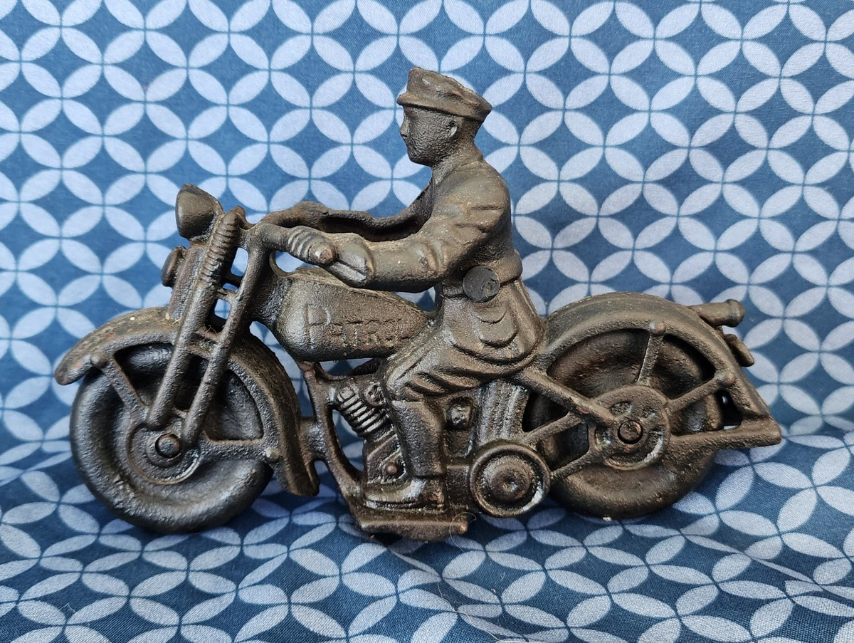 Cast Iron Motorcycle | eBay Cast Iron Motorcycle | eBay