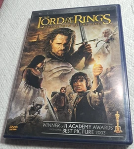 Lord of the Rings Return of the King DVD J R R Tolkien Widescreen 2-disc fantasy - Imagen 1 de 2