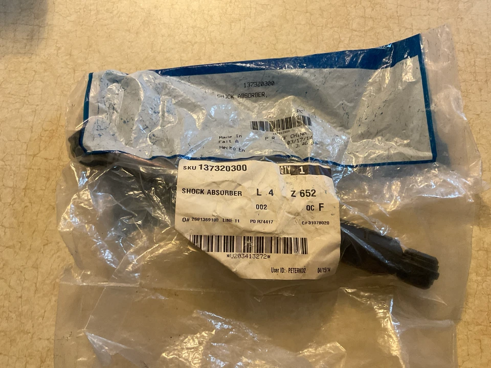 Conjunto de amortiguador de lavadora Electrolux 137320300 original OEM Foto 1 de 1