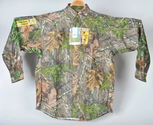 Gamehide Mossy Oak Obsession L/S B/F Camo Shirt Mens M NEW w Tags Insect Shield - Picture 1 of 10