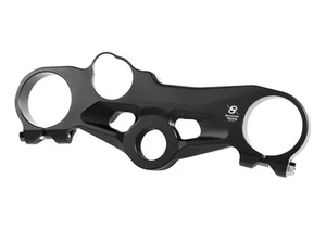 Bonamici Black Aluminium Top Triple Clamp to fit Suzuki GSX-R 1000 2017-2025 - Picture 1 of 2