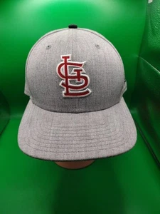St.Louis Cardenales Baseball Team Gray Hat Strap Back New Era - Picture 1 of 7