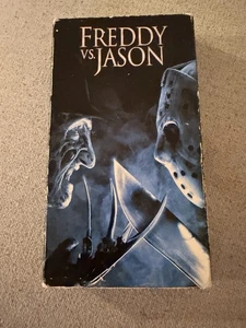 Freddy vs. Jason Horror VHS Tape Film, 2004 Horror Friday The 13th Nightmare - Picture 1 of 5