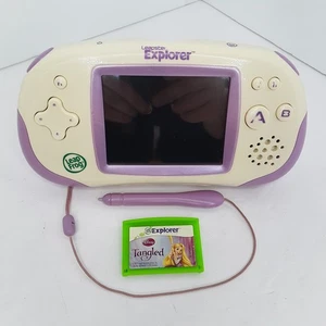LeapFrog Leapster Explorer Console Handheld Game System Works Includes One Game - Picture 1 of 11