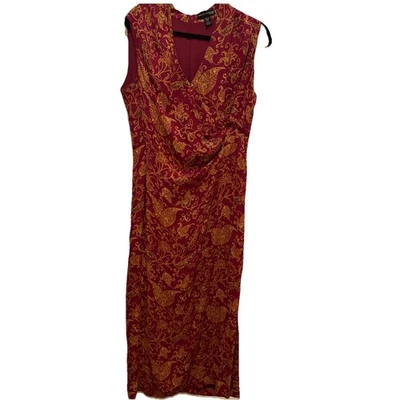 Vestido Valerie de seda pura para mujer talla 14 Foto 1 de 4