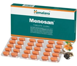 Himalaya Kräuter Menosan Tablette | Kostenloser Versand | 60 Tabletten - Bild 1 von 2
