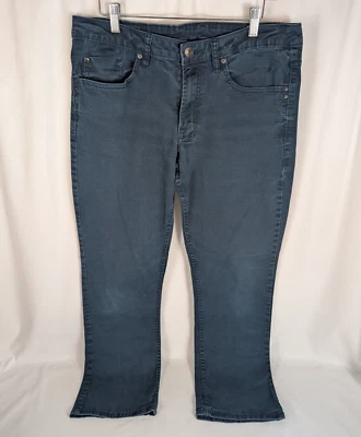 Pantalones de mezclilla Buffalo David Bitton para hombre SAM-X talla 34 x 29 azul oscuro ajustados rectos Foto 1 de 4