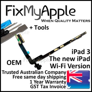 iPad 3 OEM Headphone Jack Audio Flex Cable Ribbon Wifi Replacement Full Assembly - Picture 1 of 4