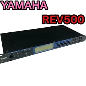 YAMAHA REV500 Digital Reverberator Reverb Effect Processor Rack Unit Fully Work - Picture 1 of 8