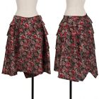 Comme Des Garcons Rose Goblin Tiered Switching Skirt Size S(K-115714)