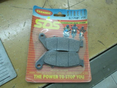 Pastillas de freno de rueda delantera SBS Honda RS125 CBR250 ST1100 CB750 CBR1000 VFR1000 627HF Foto 1 de 3