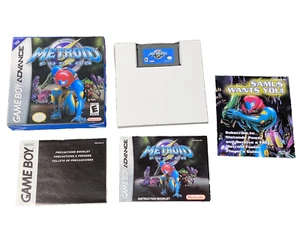 Metroid Fusion CIB (Nintendo Gameboy Advance GBA) Complete in Box NM Authentic! - Picture 1 of 16