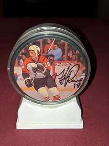 Mike Ricci Autographed Philadelphia Flyers Puck - Picture 1 of 2