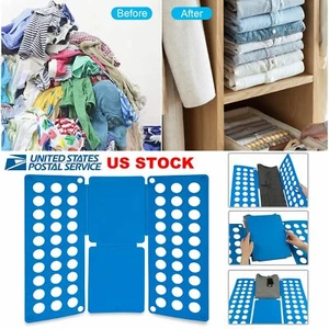 28x23" L Size T-Shirt Clothes Folder Board Adult Folding Board Laundry Organizer - Picture 1 of 12