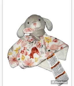 Gerber Modern Moments Bunny Rabbit Lovey Baby Security Blanket Floral & Fox  - Picture 1 of 3
