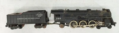 American Flyer Postwar 290 S Gauge Pacific Steam Locomotive and Tender - Image 1 of 4