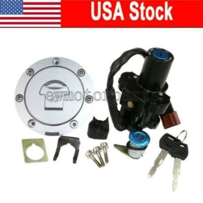 Ignition Switch Gas Cap Key Set for Honda CBR600RR 2007-2014 2008 2010 2011 2012 - Image 1 of 4